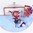 MONTREAL, CANADA - JANUARY 4: Russia's Sergei Zborovski #6 and USAâ€™s Clayton Keller #19 collide with Russia's goalie Ilya Samsonov #30 during semifinal round action at the 2017 IIHF World Junior Championship. (Photo by Matt Zambonin/HHOF-IIHF Images)

